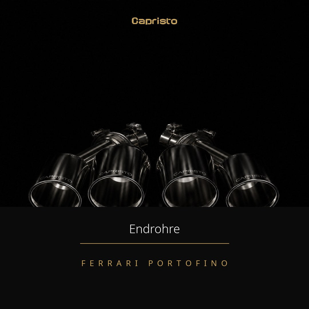 RACE Capristo Endrohrblenden-Set – Ferrari Portofino