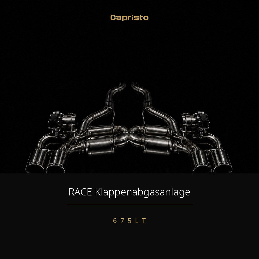 RACE Capristo Klappenabgasanlage – McLaren 675 LT