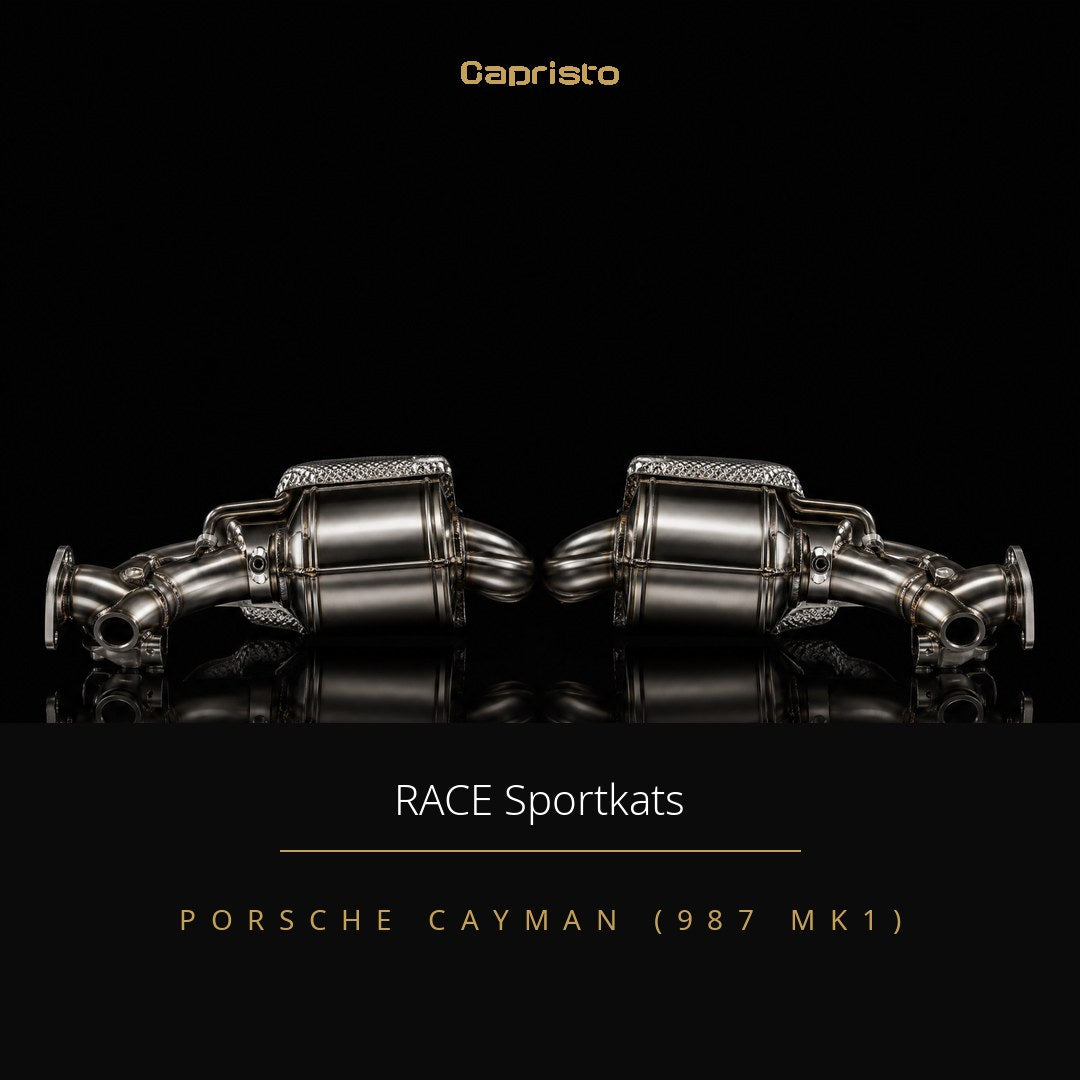 RACE Capristo Fächerkrümmer – Porsche Cayman (987 MK1)