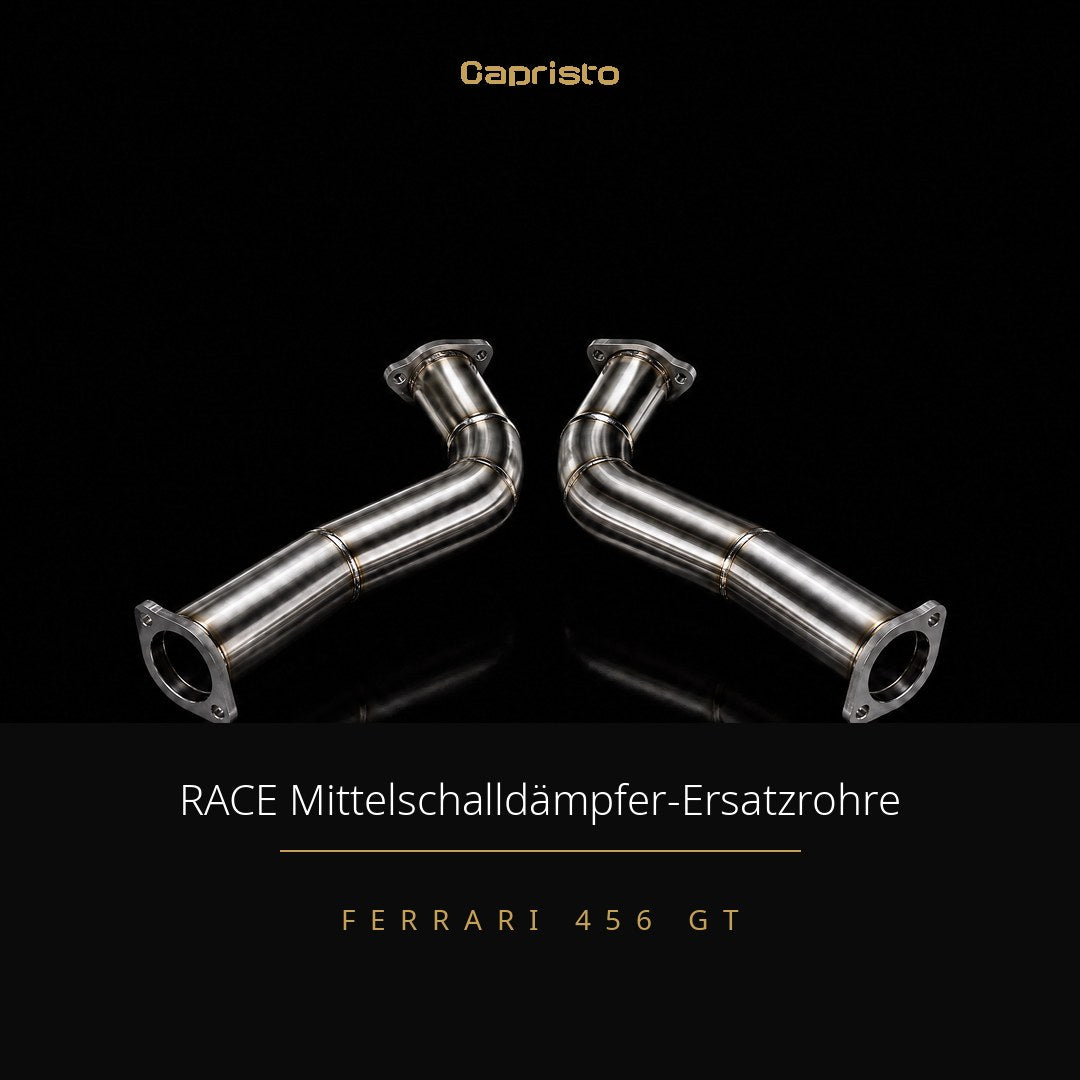 RACE Capristo Mittelschalldämpfer-Ersatzrohre – Ferrari 456 GT