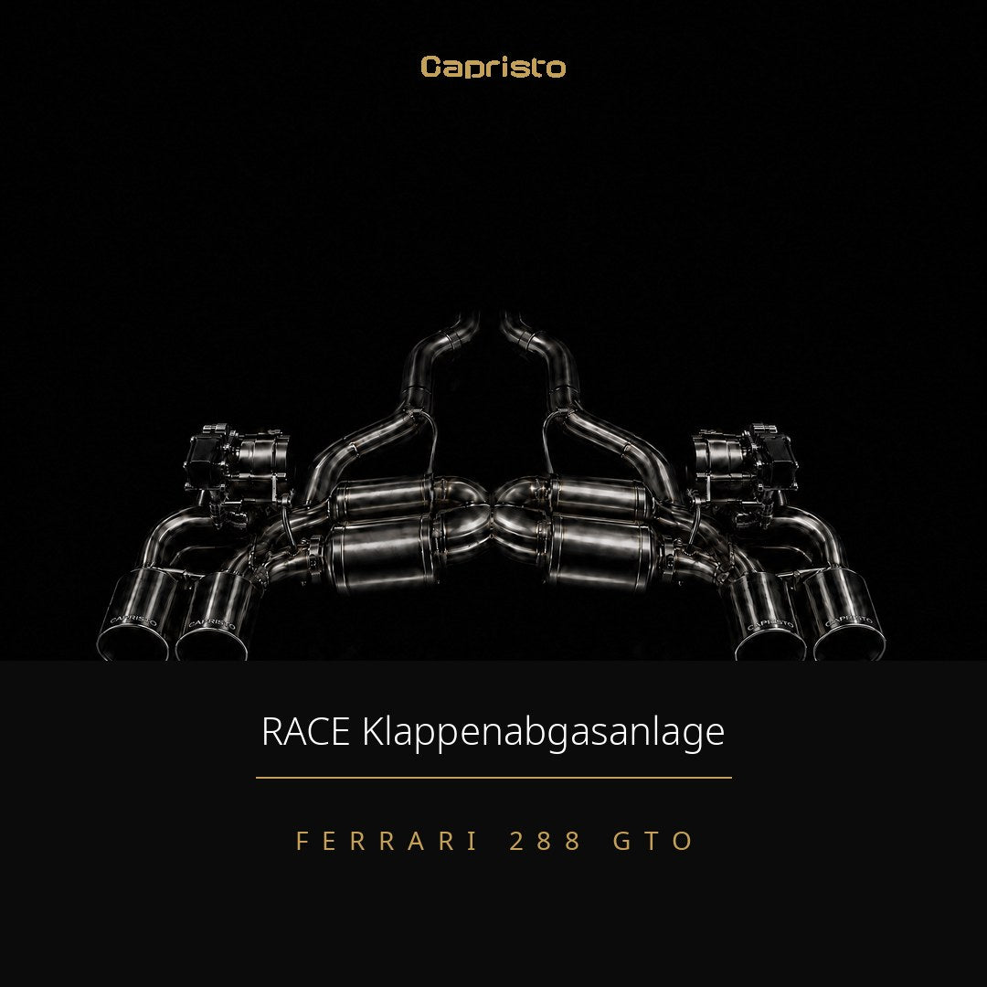 RACE Capristo Klappenabgasanlage – Ferrari 288 GTO