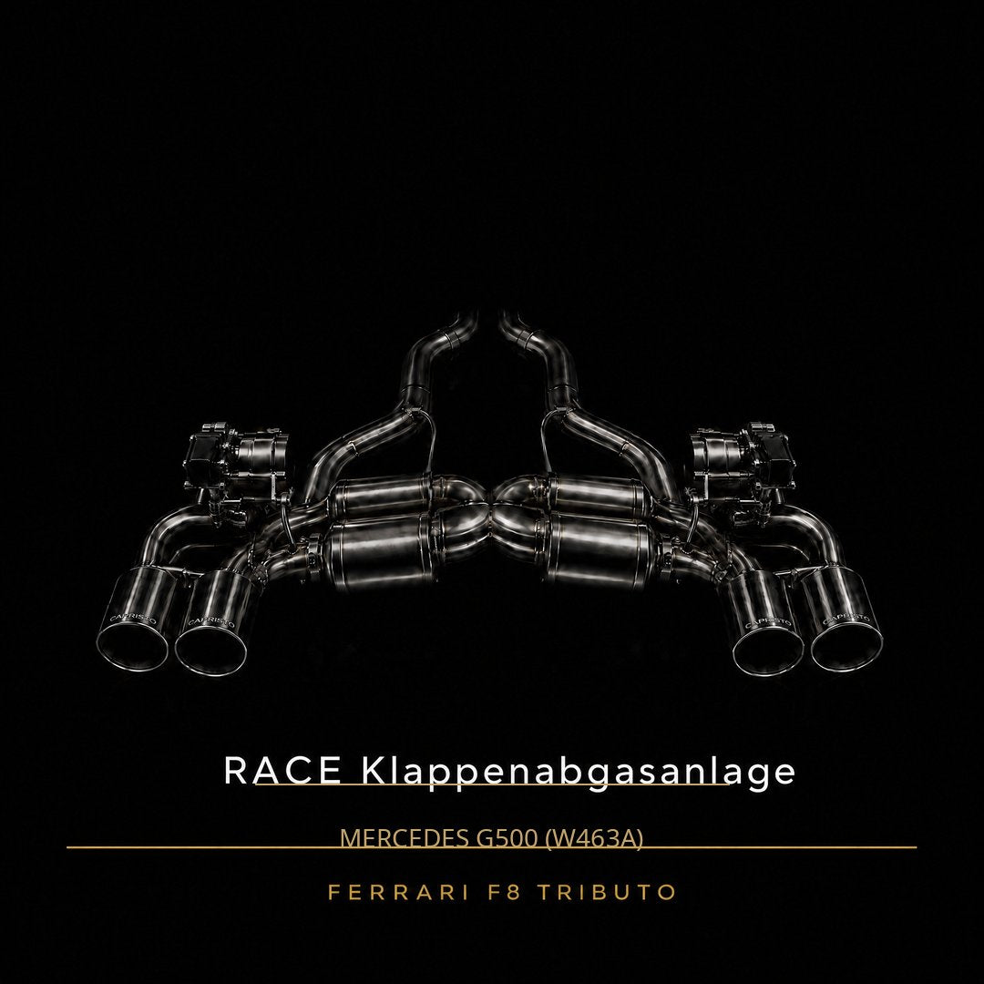RACE Capristo Klappenabgasanlage – Mercedes G500 (W463A)