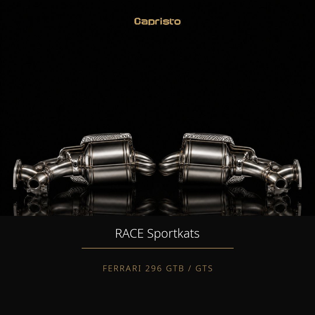 RACE Capristo Sportkatalysatoren – Ferrari 296 GTB/GTS