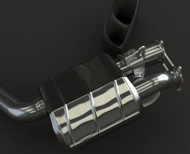 RACE Capristo Klappenabgasanlage (lange Version) – Porsche Panamera V8 Turbo (970)