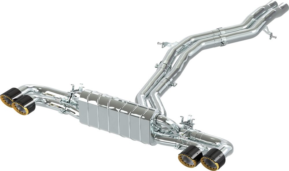 ECE Capristo Klappenabgasanlage – Porsche Cayenne V8 Biturbo (536)