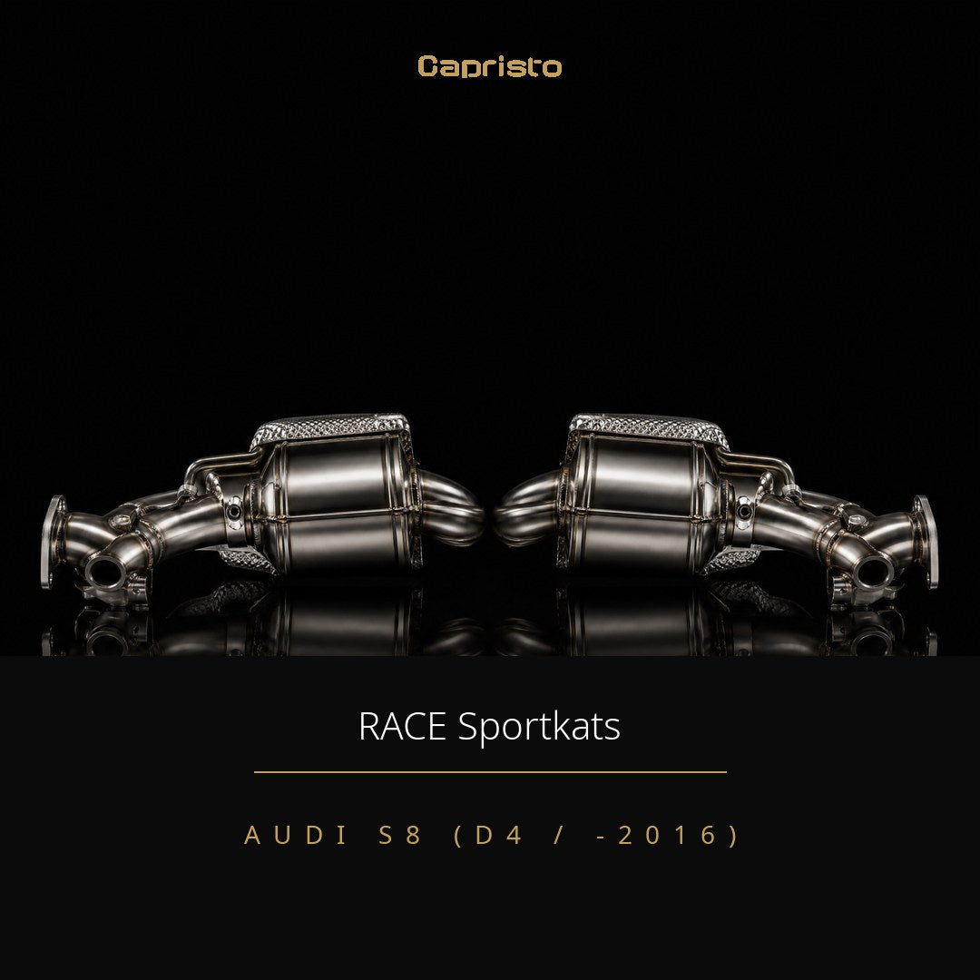 Capristo RACE Sportkats 100Z – Audi S8 (D4)