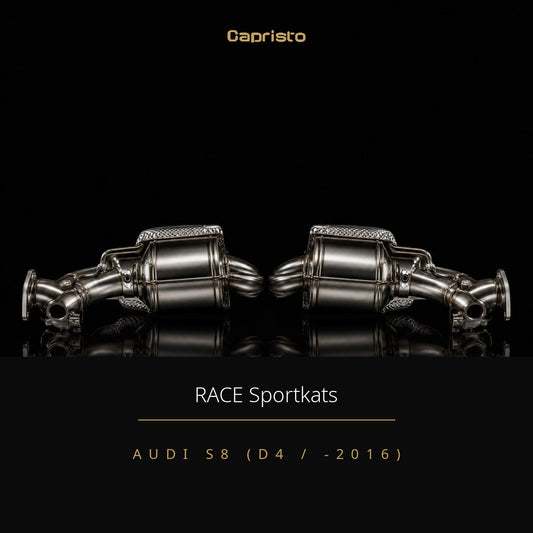 Capristo RACE Sportkats 100Z – Audi S8 (D4)