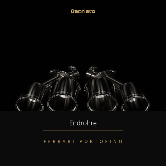 RACE Capristo Endrohrblenden-Set – Ferrari Portofino
