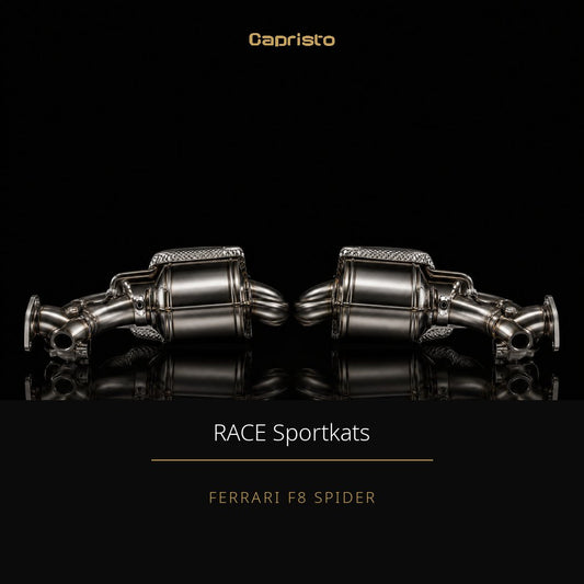 RACE Capristo Sportkatalysatoren – Ferrari F8 Spider