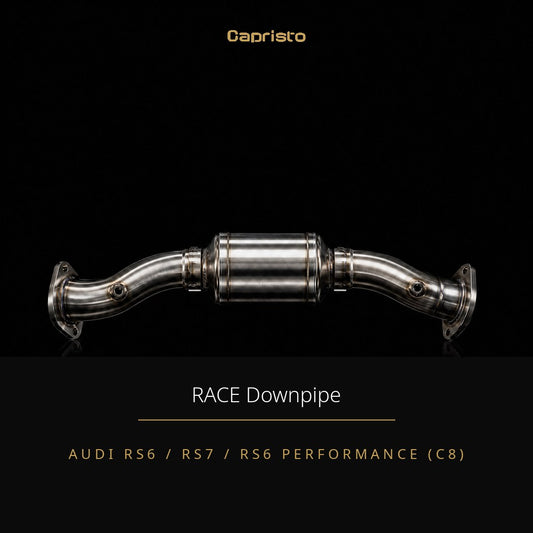 Capristo RACE Downpipes 250Z Sportkat – Audi RS6/RS7 (C8)