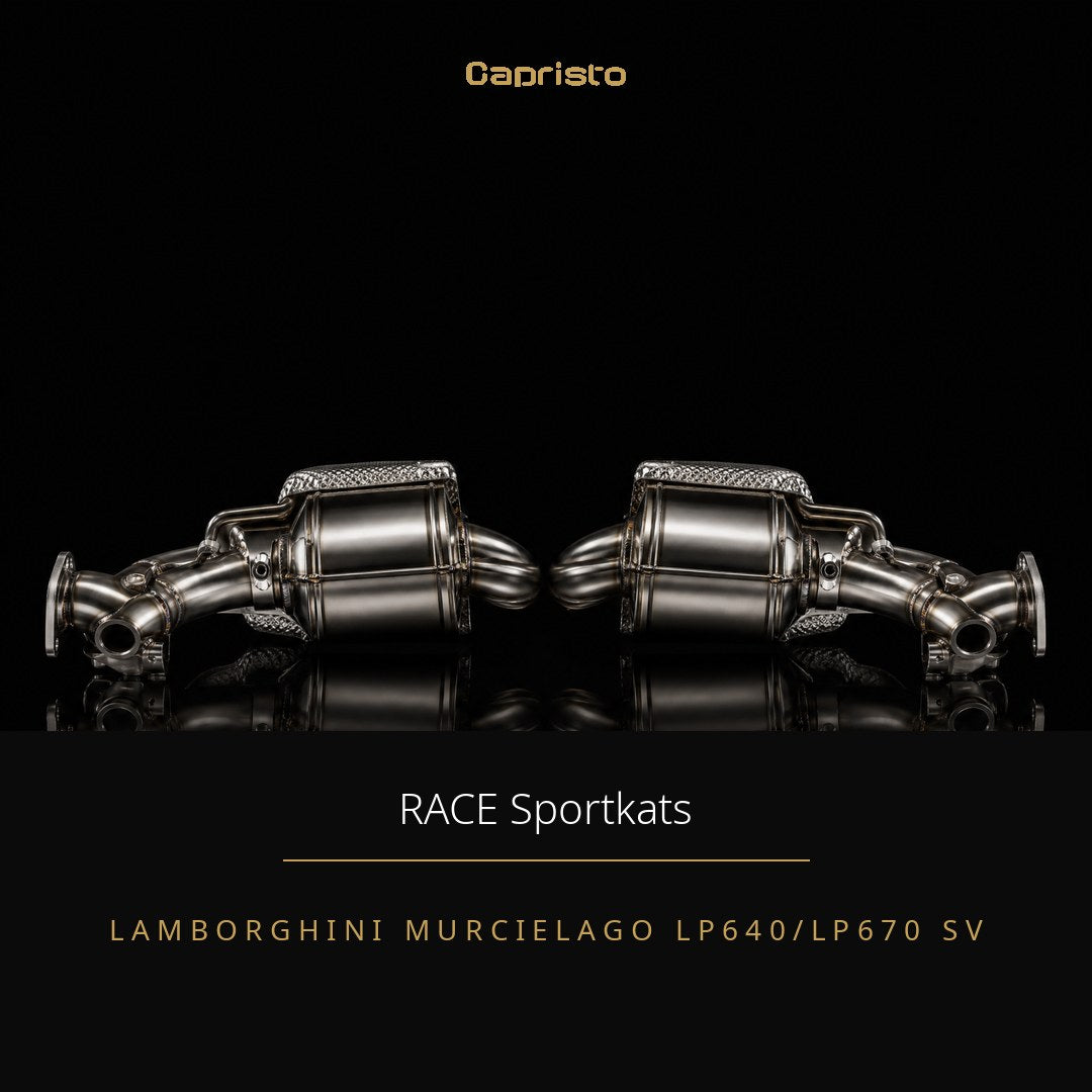 RACE Capristo Sportkats 250Z ohne Hitzeschutz – Lamborghini Murcielago LP640/LP670 SV