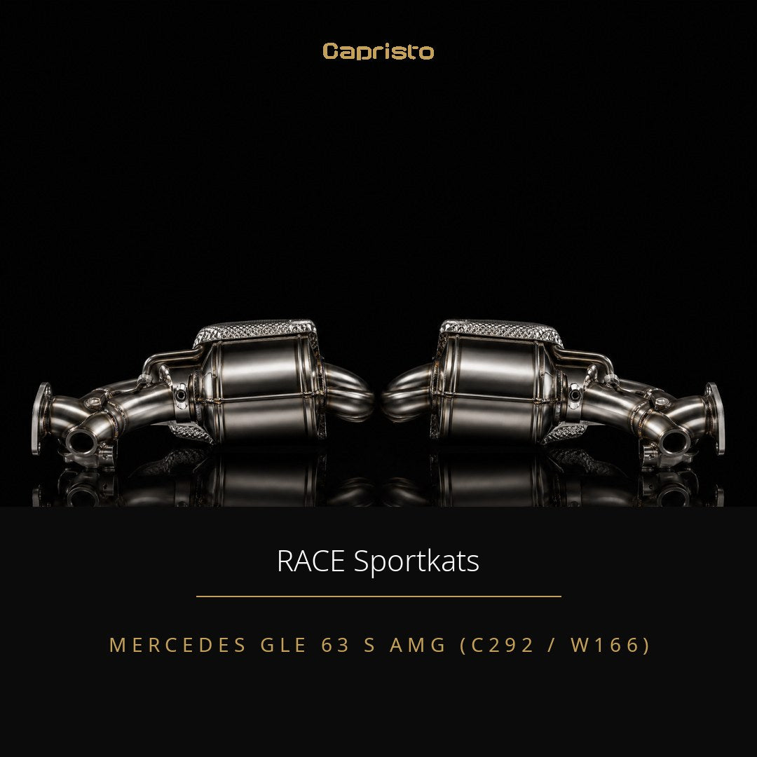 RACE Capristo 100-Zellen Sportkatalysatoren (für Capristo ESD) – Mercedes GLE 63 S
