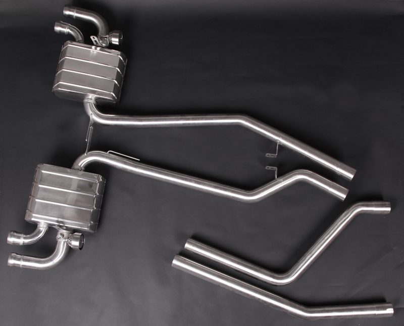 ECE Capristo Klappenabgasanlage – Porsche Cayenne V8 Turbo (958)