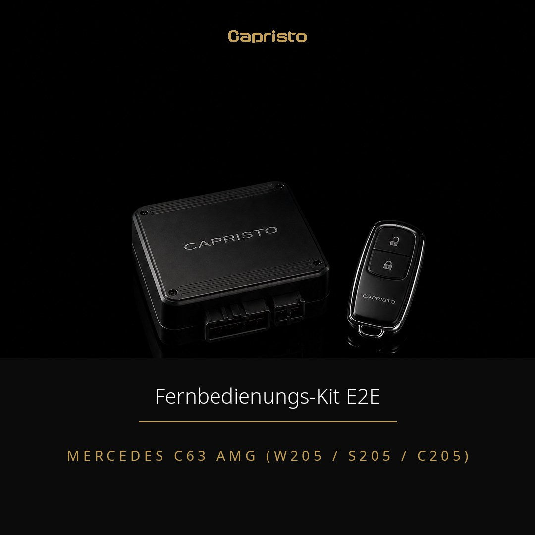 RACE Capristo Fernbedienungs-Kit E2E – Mercedes C63 AMG (W205)