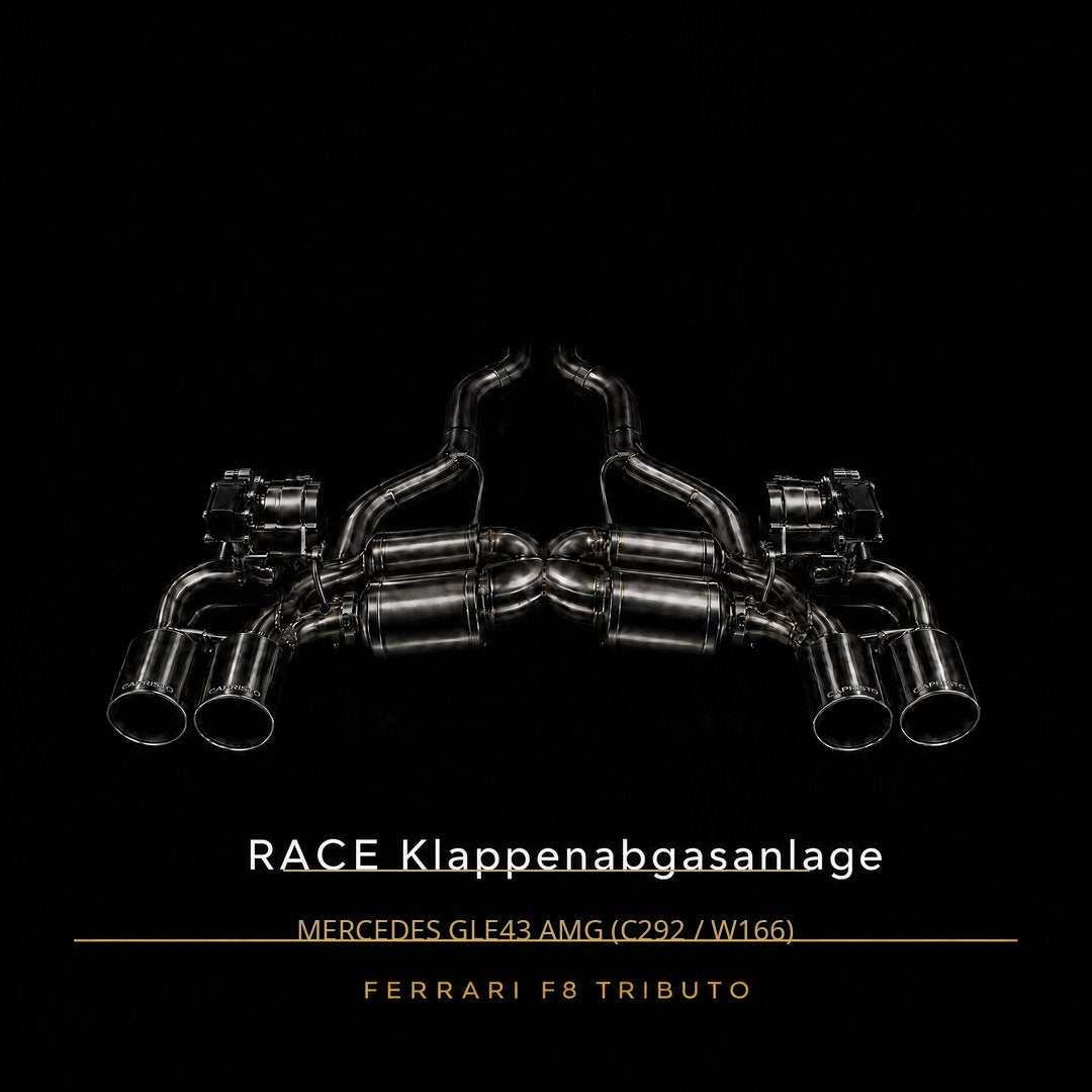 RACE Capristo Klappenabgasanlage SUV – Mercedes GLE43 AMG (W166)