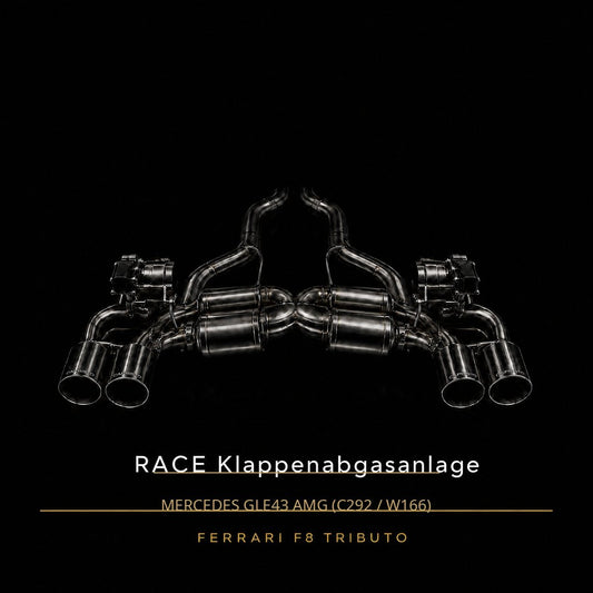 RACE Capristo Klappenabgasanlage SUV – Mercedes GLE43 AMG (W166)