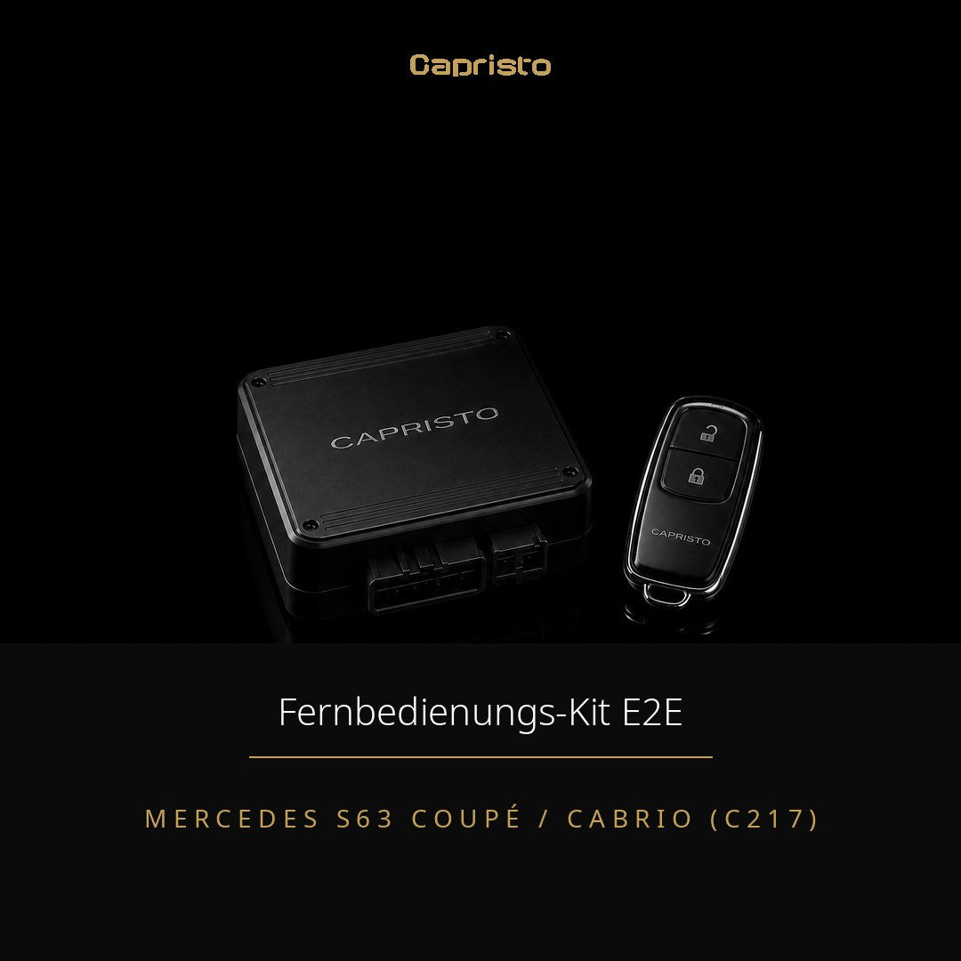 RACE Capristo Fernbedienungs-Kit E2E – Mercedes S63 AMG (C217)