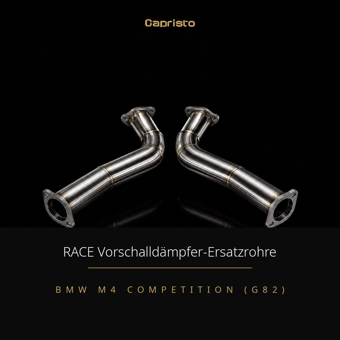 RACE Capristo OPF-Ersatzrohre 200 Zellen – BMW M4 Competition (G82)