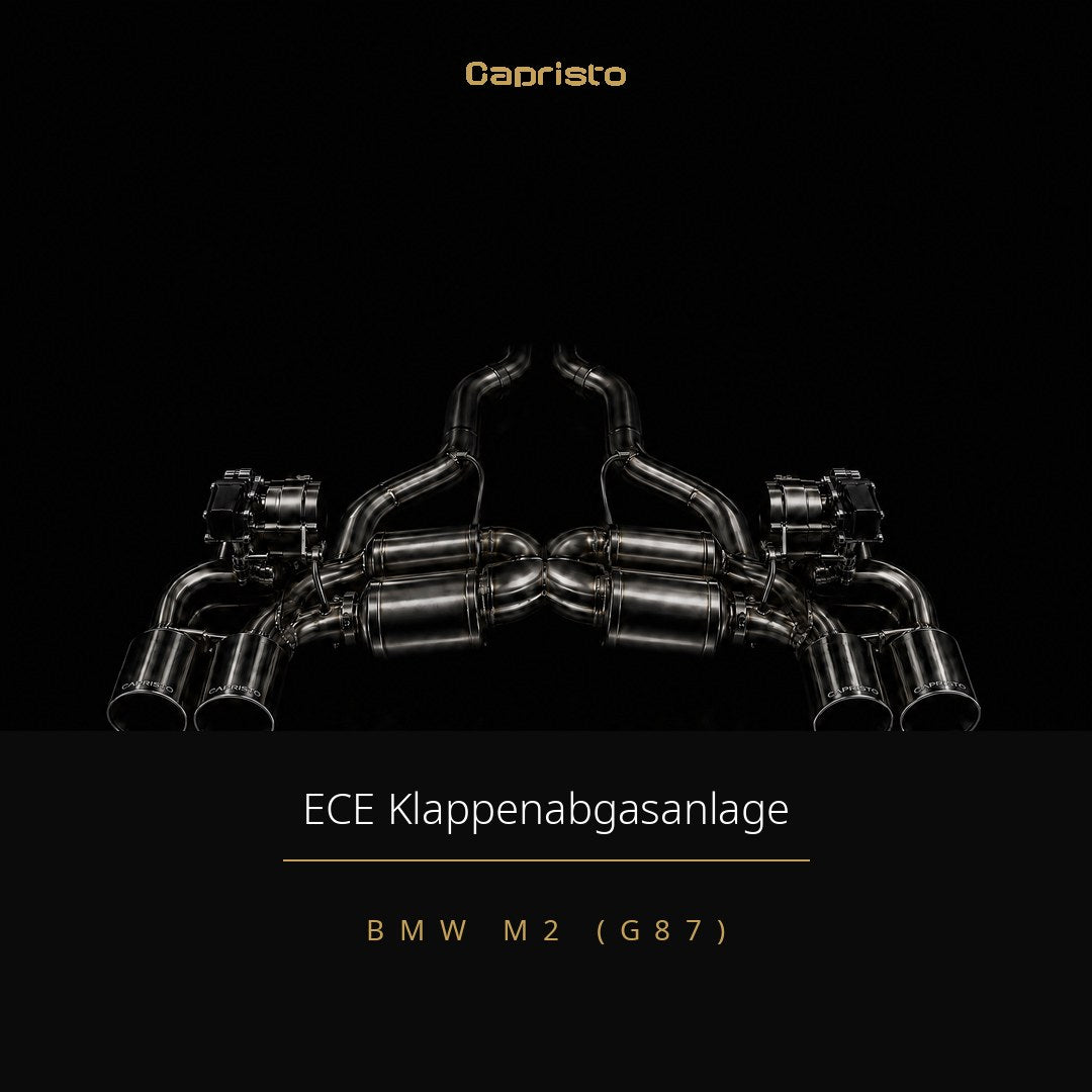 ECE Capristo Klappenabgasanlage – BMW M2 (G87)
