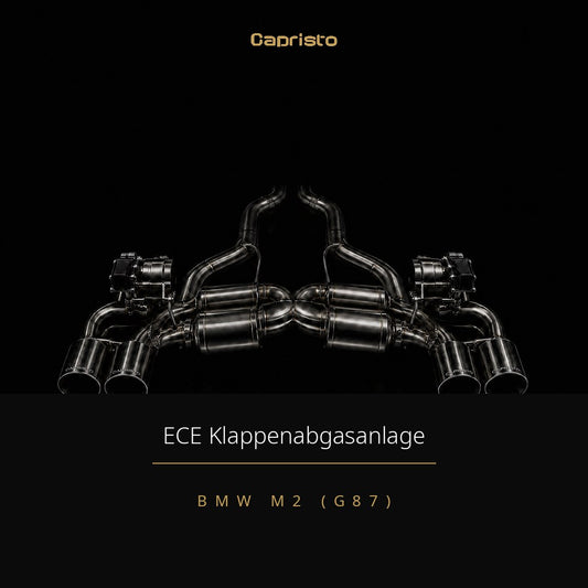 ECE Capristo Klappenabgasanlage – BMW M2 (G87)