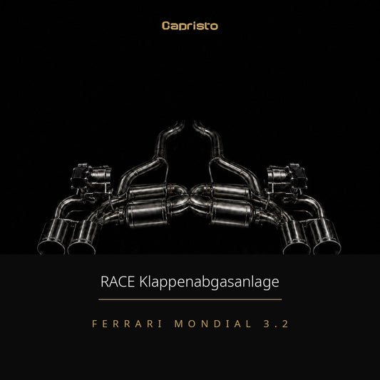 RACE Capristo Abgasanlage (ohne Klappen) – Ferrari Mondial 3.2