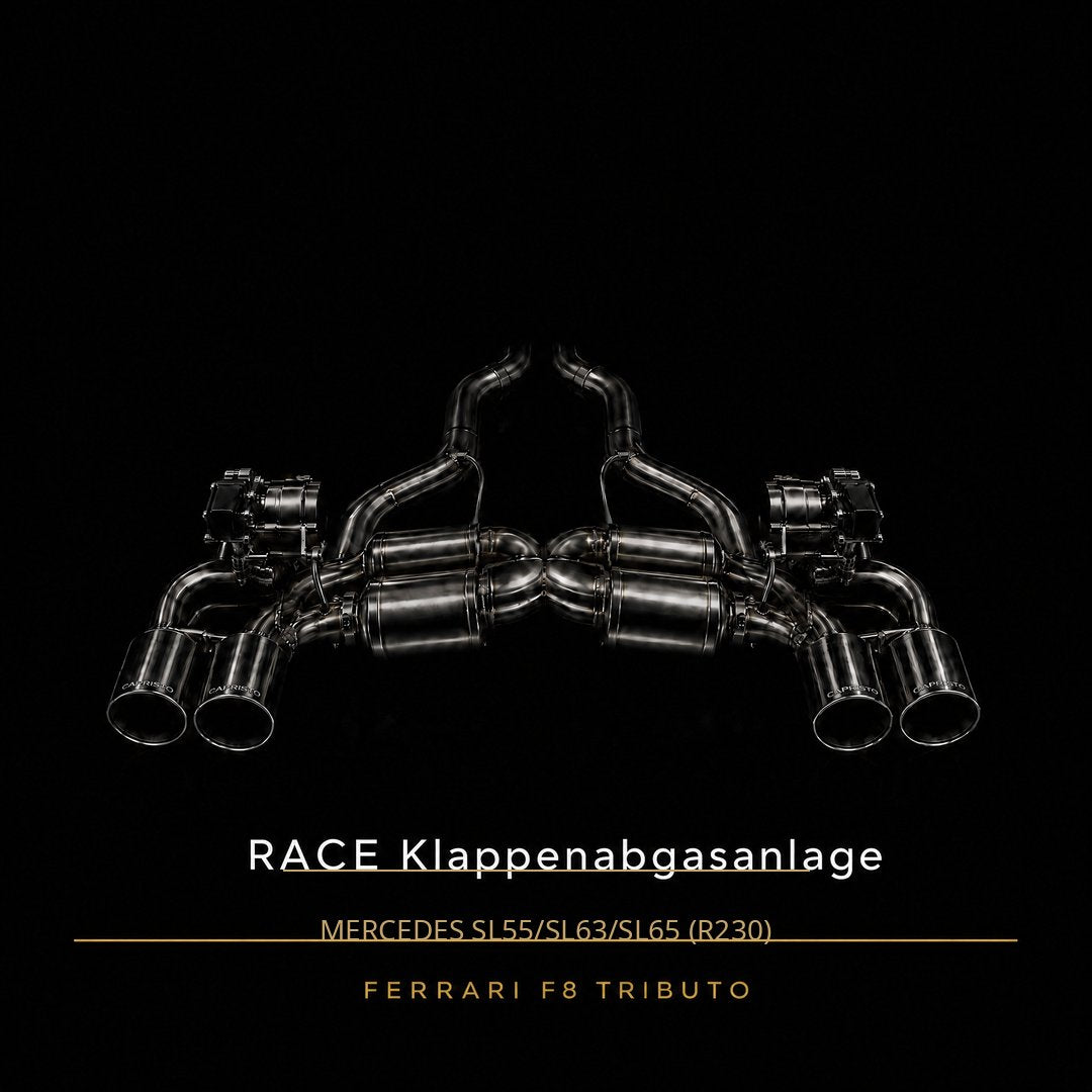 RACE Capristo Klappenabgasanlage – Mercedes SL55/SL63/SL65 AMG (R230)
