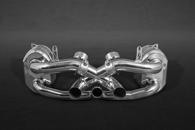 ECE Capristo Klappenabgasanlage (mit OEM-Steuerung) – Ferrari 458 Spider