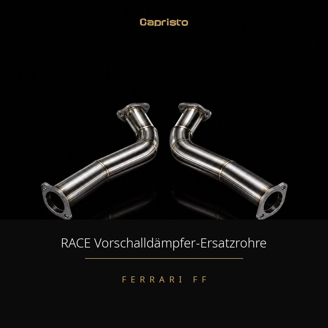RACE Capristo X-Pipe (Edelstahl) – Ferrari FF