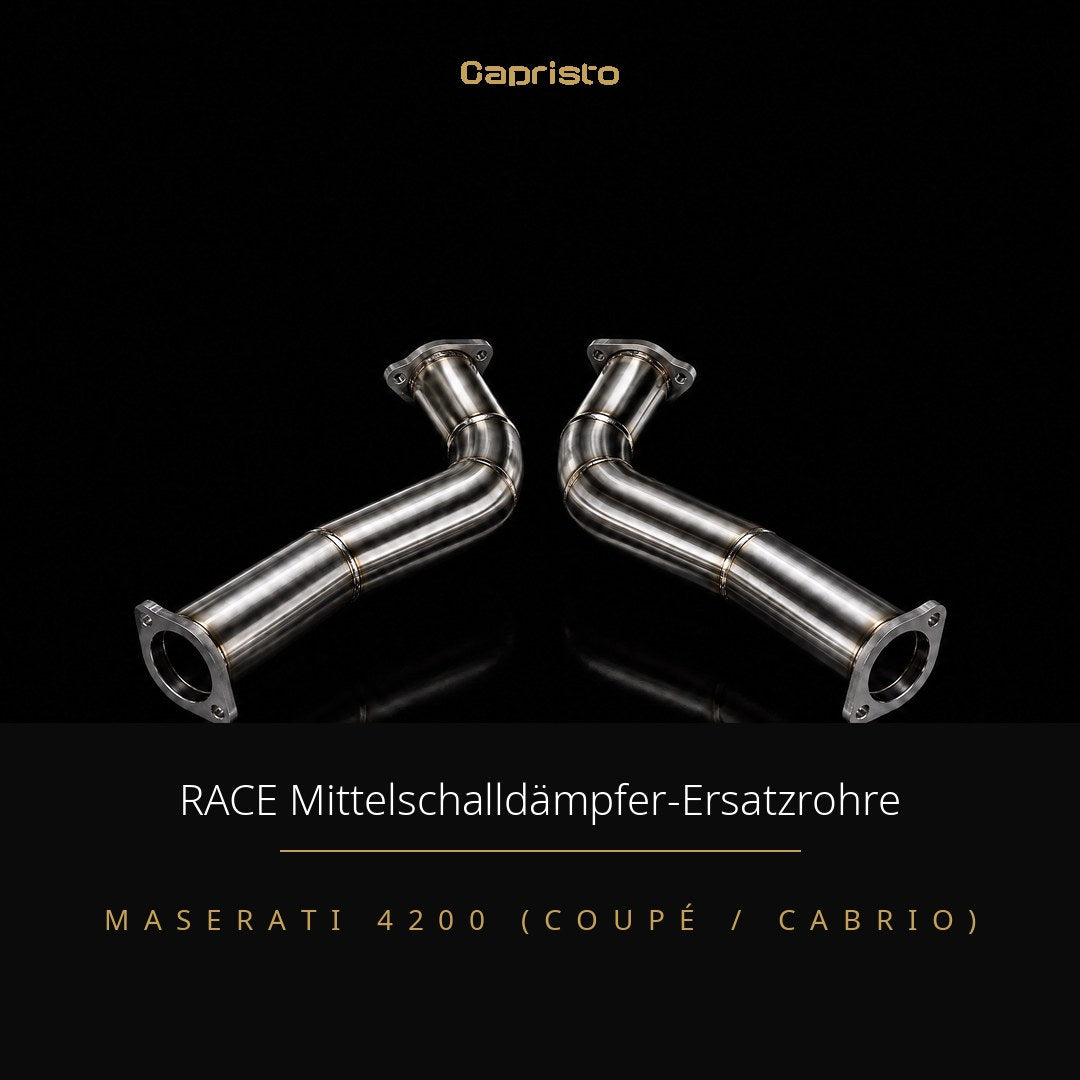 Capristo RACE MSD-Ersatzrohre – Maserati 4200 (Coupé / Cabrio)