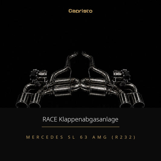RACE Capristo Klappenabgasanlage – Mercedes SL 63 AMG (R232)