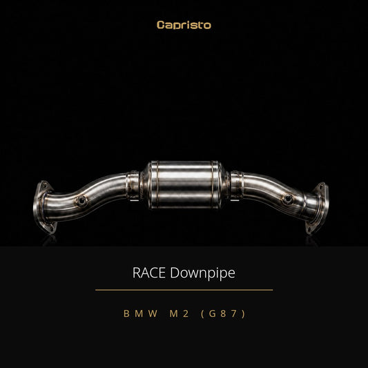 RACE Capristo Downpipes 100 Zellen – BMW M2 (G87)
