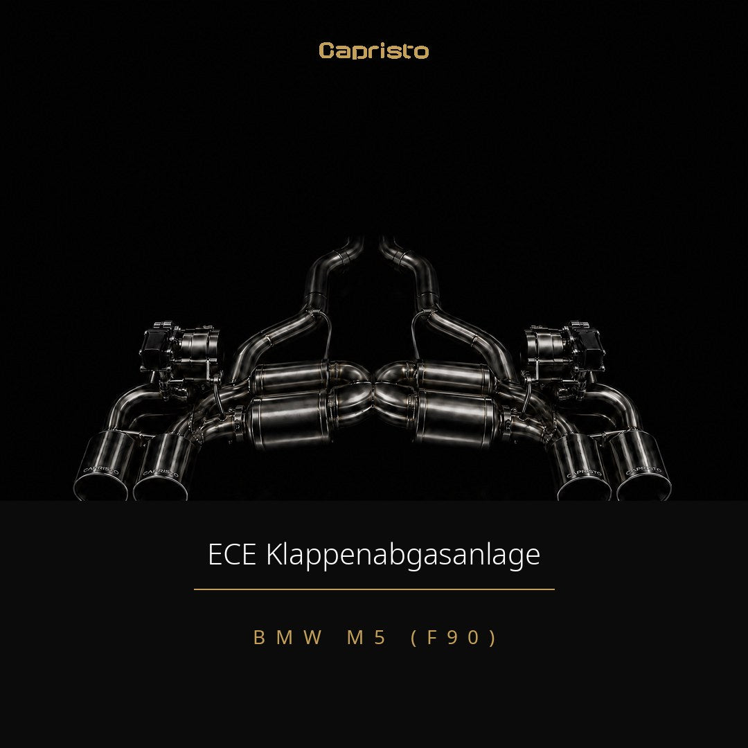 ECE Capristo Klappenabgasanlage – BMW M5 (F90)