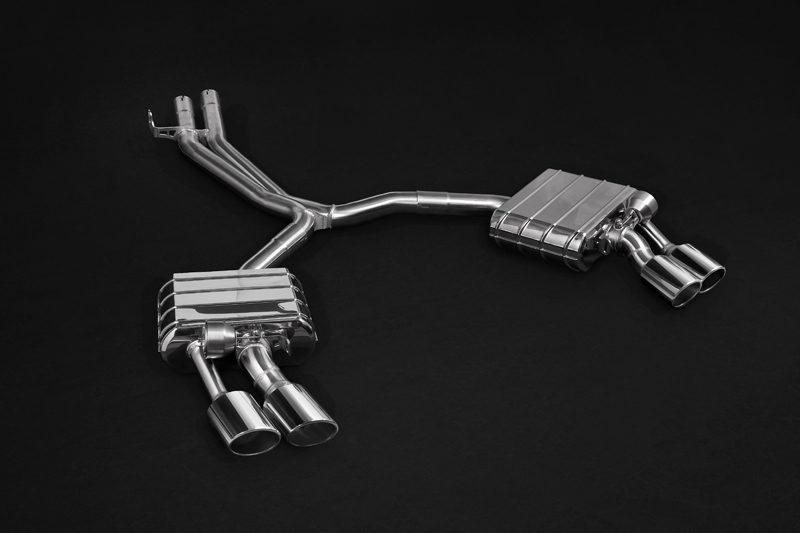 Capristo ECE Klappenabgasanlage mit CES-3 inkl. Carbon-Endrohrblenden – Audi S5 (F5) - Bild 1