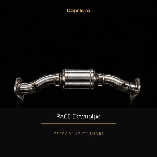 RACE Capristo Downpipes Sportkatalysatoren – Ferrari 12 Cilindri