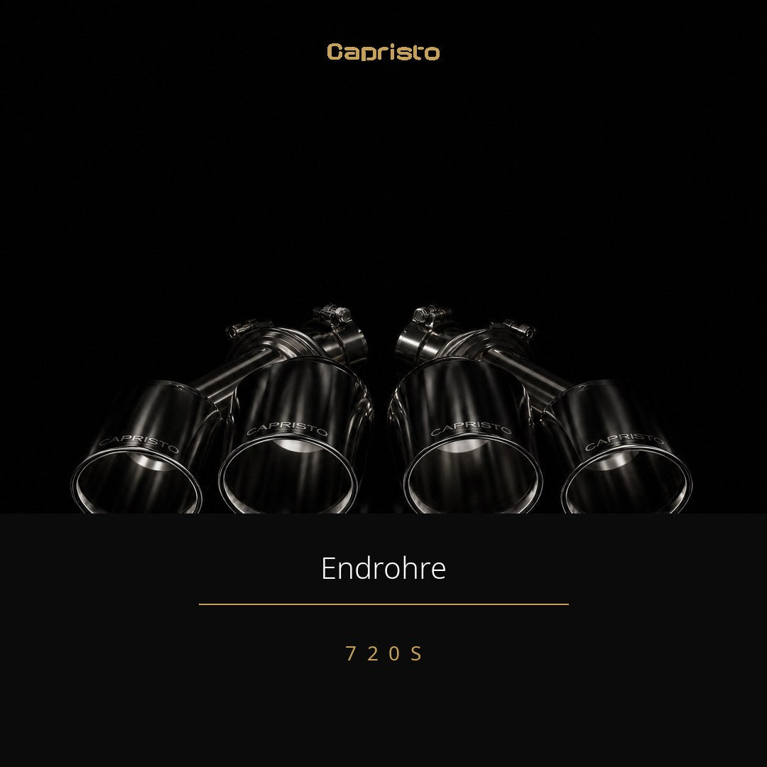 RACE Capristo Endrohr-Set – McLaren 720S