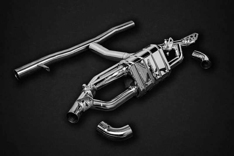 ECE Capristo Klappenabgasanlage – Mercedes A35 AMG (W177)