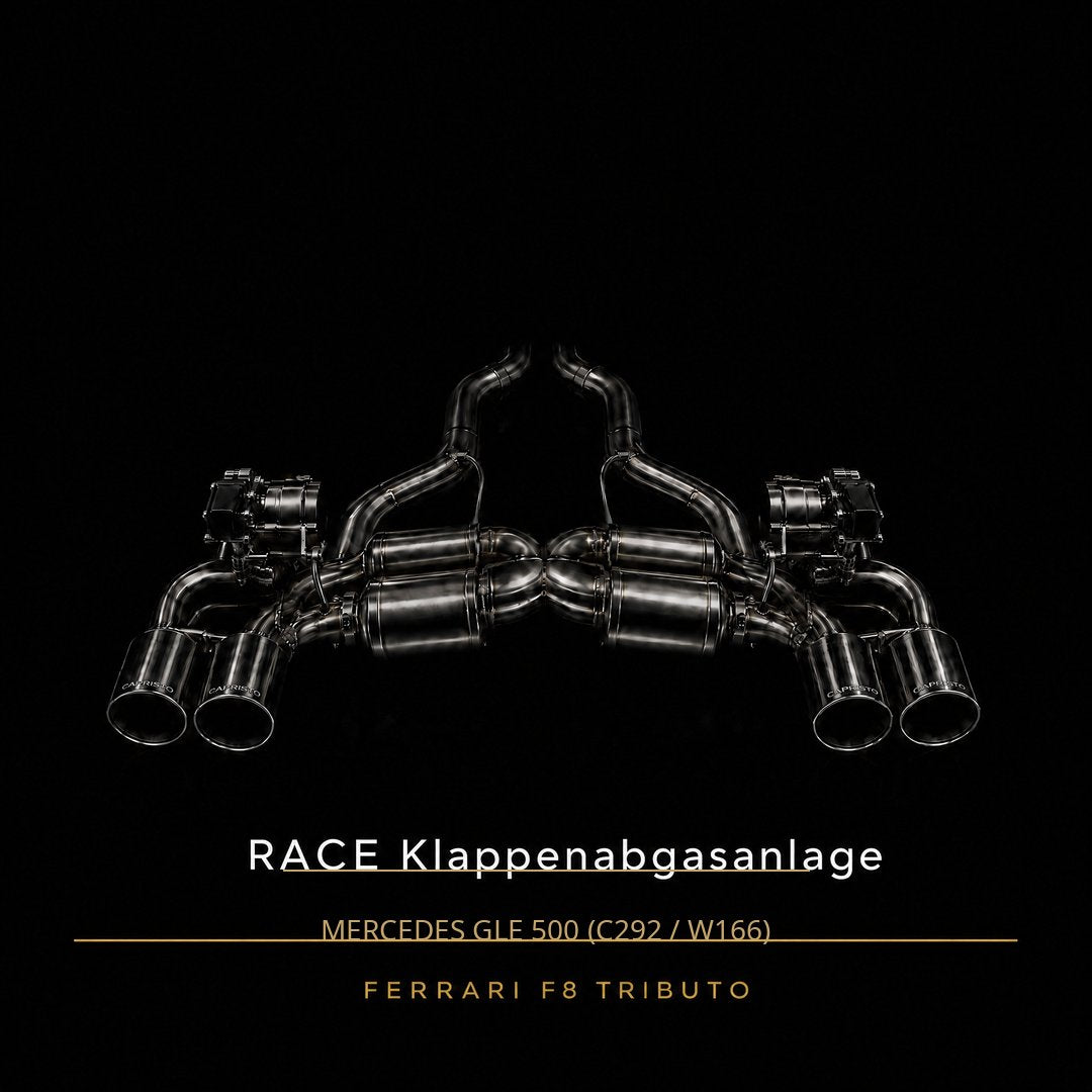 RACE Capristo Klappenabgasanlage – Mercedes GLE 500 (C292 / W166)