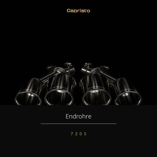 RACE Capristo Endrohr-Set – McLaren 720S