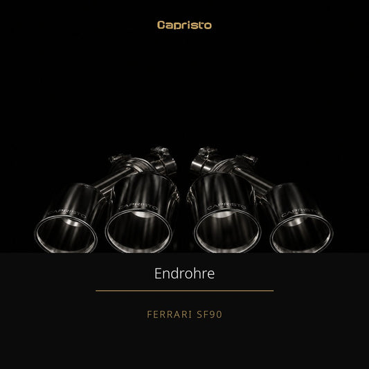 Capristo Endrohre Wicrom Black – Ferrari SF90