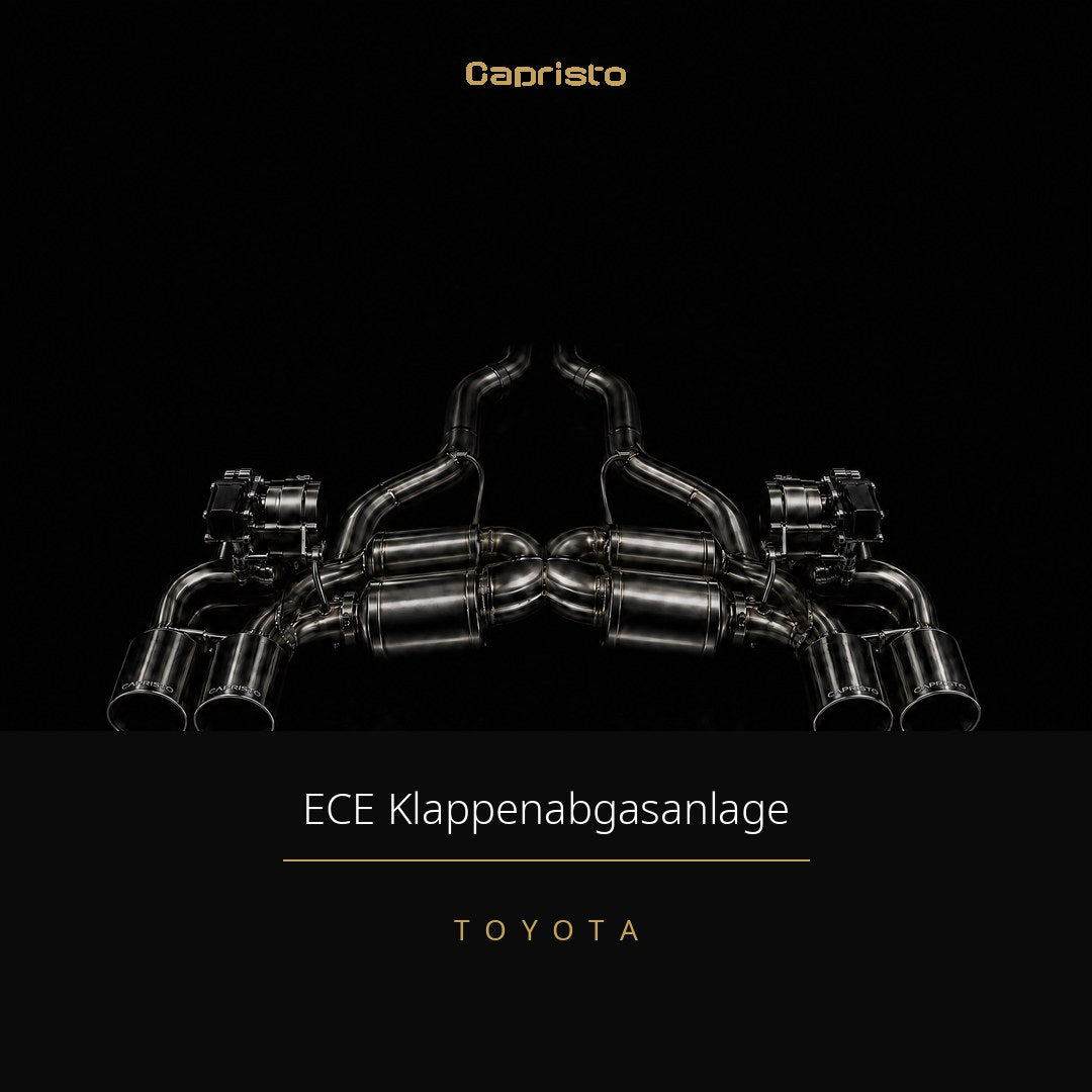 ECE Capristo Klappenabgasanlage – Toyota GR Supra (A90)