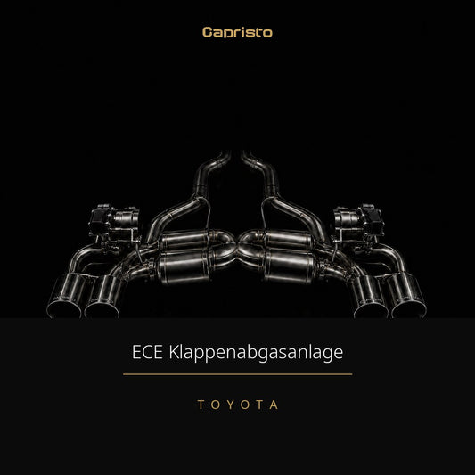 ECE Capristo Klappenabgasanlage – Toyota GR Supra (A90)