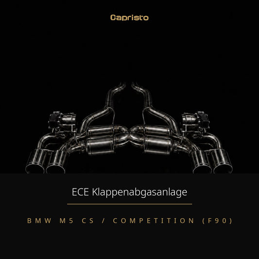 ECE Capristo Klappenabgasanlage – BMW M5 CS / Competition (F90)
