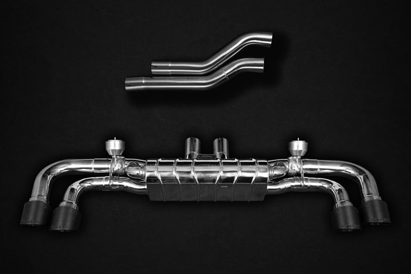ECE Capristo Klappenabgasanlage – Porsche Cayenne V6 (536)