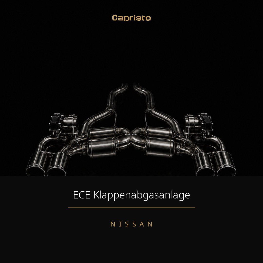 ECE Capristo Klappenabgasanlage – Nissan GT-R (R35)