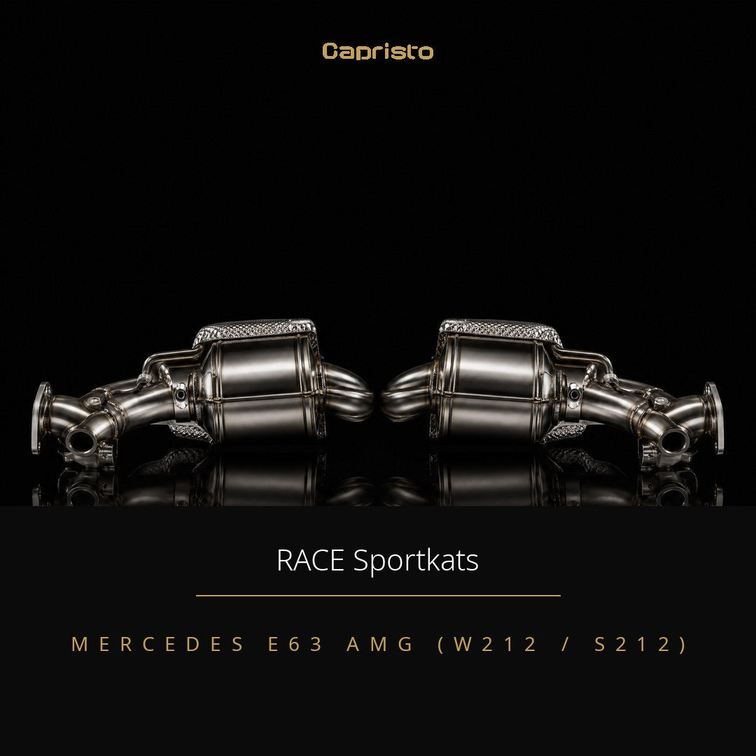 RACE Capristo Sportkatalysatoren 250 Zellen – Mercedes E63 AMG (W212 / S212)