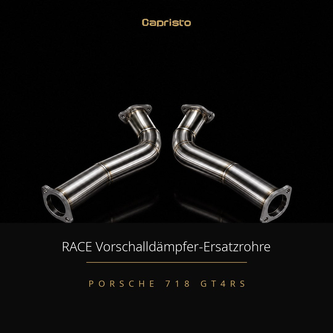 RACE Capristo OPF-Ersatzrohr – Porsche Spyder / Cayman (718 GT4 RS)