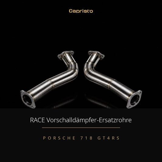 RACE Capristo OPF-Ersatzrohr – Porsche Spyder / Cayman (718 GT4 RS)