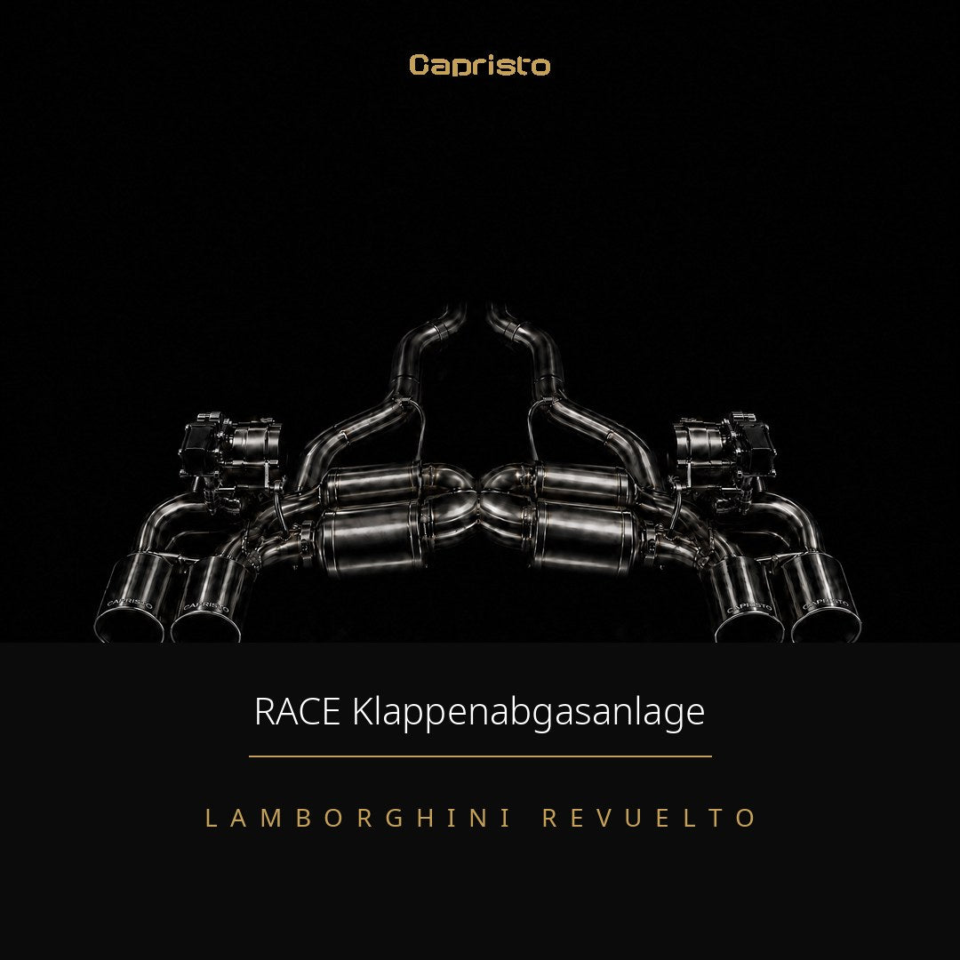 RACE Capristo Klappenabgasanlage mit Kats – Lamborghini Revuelto