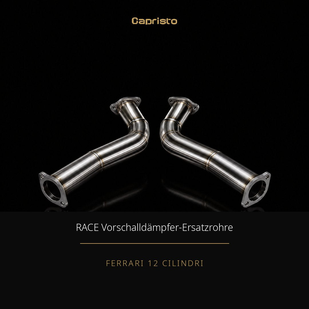 RACE Capristo Straight Pipe – Ferrari 12 Cilindri