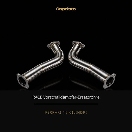 RACE Capristo Straight Pipe – Ferrari 12 Cilindri